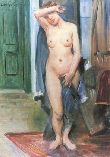 Lovis Corinth Stehender Akt